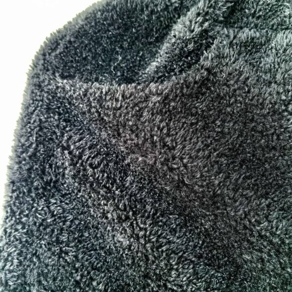 2-Piece Black Fleece Loungewear Set - Picture 4 of 4